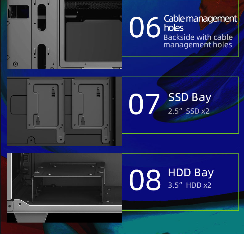 Gamemax Revolt Black Gaming Computer Case